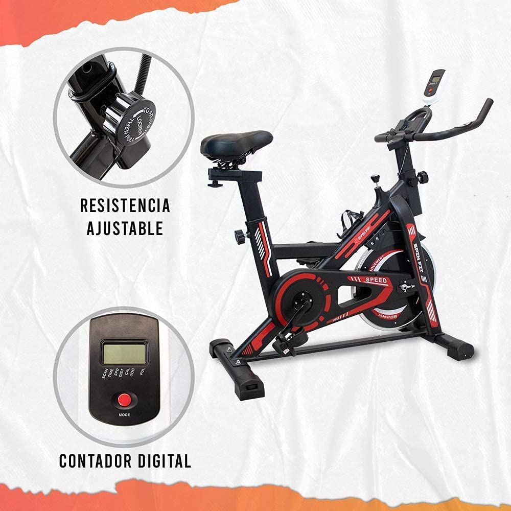 Bicicleta Estatica Spinning Gimnasio Fitness Pro