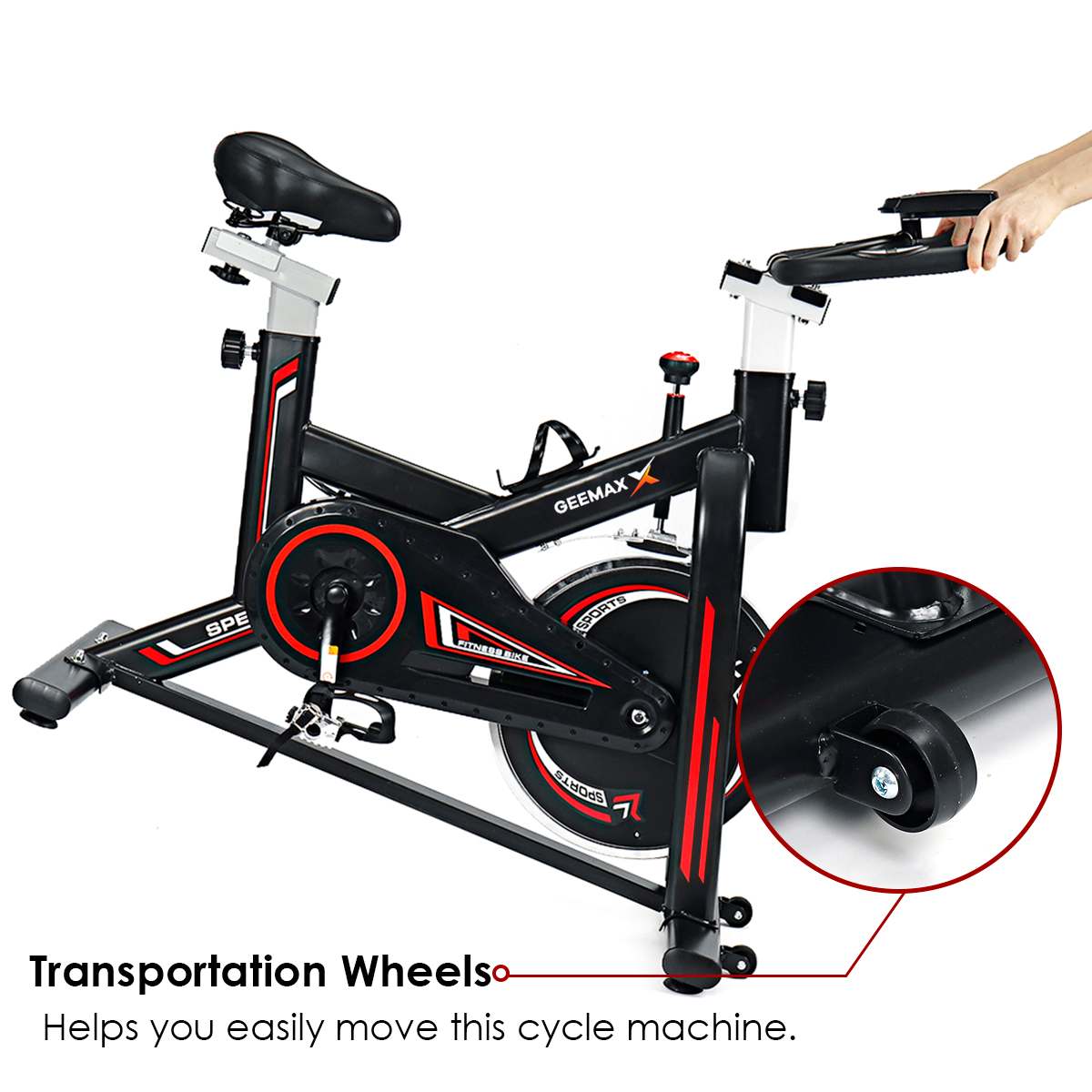 Bicicleta Estatica Spinning Gimnasio Fitness Pro