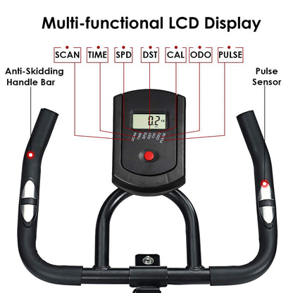 Bicicleta Estatica Spinning Gimnasio Fitness Pro